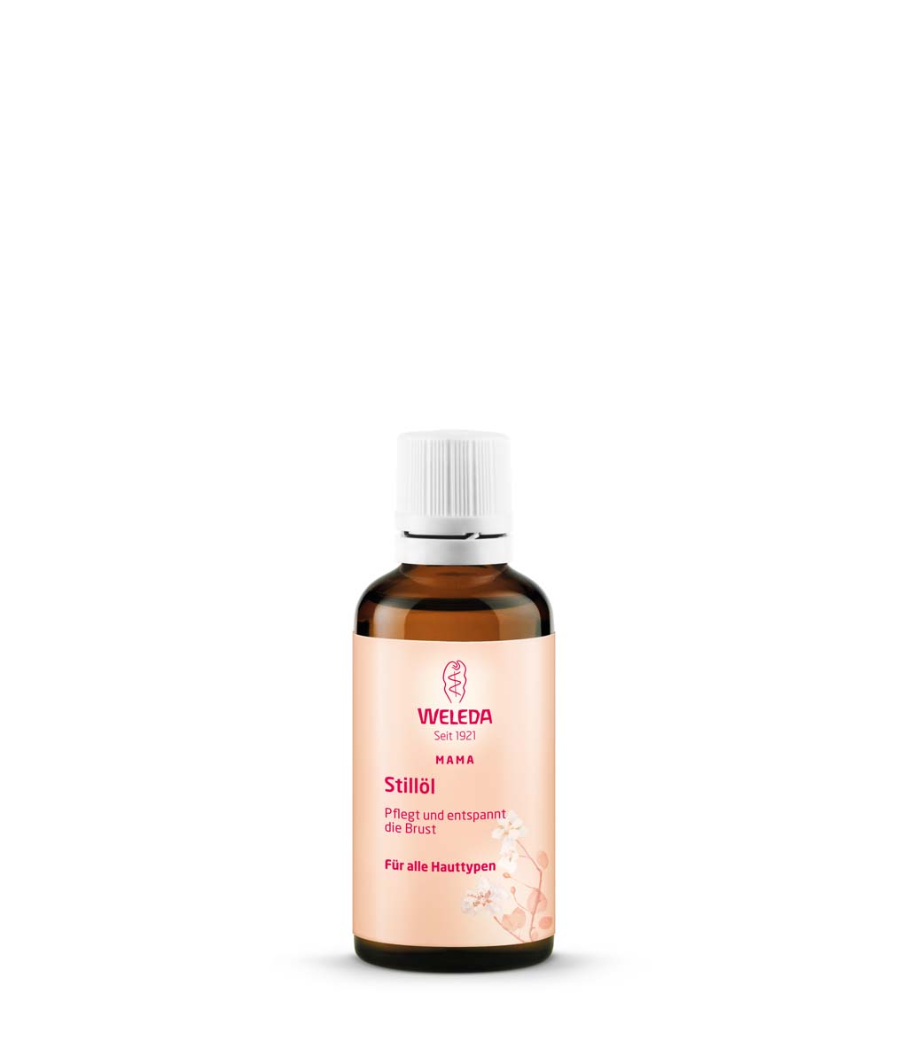Weleda Mama Масажно масло за гърди за кърмачки 50 мл