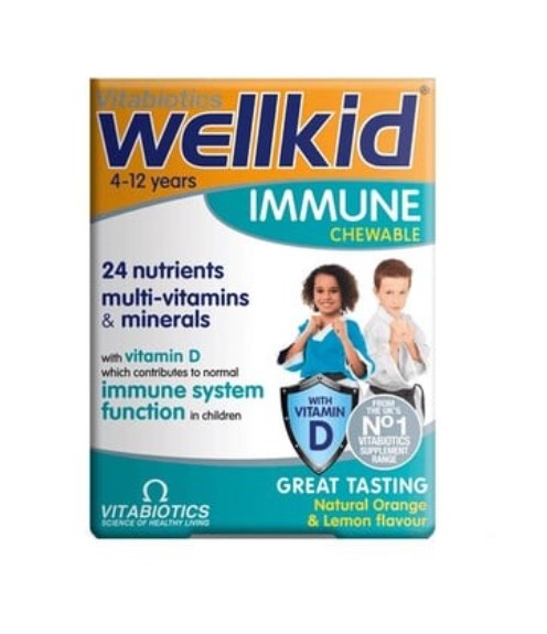 Wellkid Immune Мултивитамини за деца х30 таблетки Vitabiotics