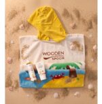 Wooden Spoon Baby & Family Sweet Mango Слънцезащитен Лосион SPF50 150 мл+ Измивно олио 200 мл + Детско пончо Комплект - Image 2