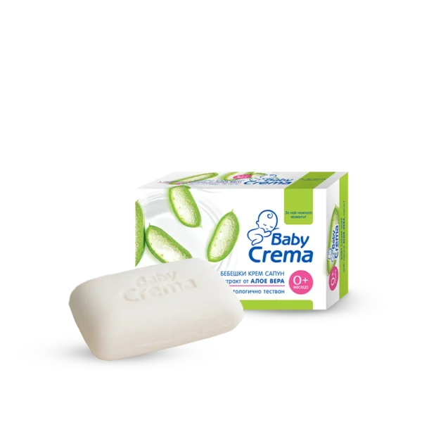 Baby Crema Бебешки крем сапун с алое вера 0М+ 75 г