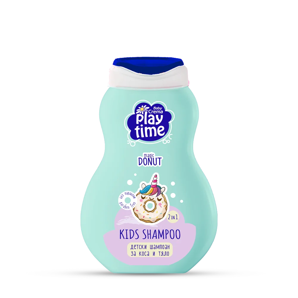 Baby Crema Play Time Детски шампоан 2 в 1 Magic Donut 250 мл