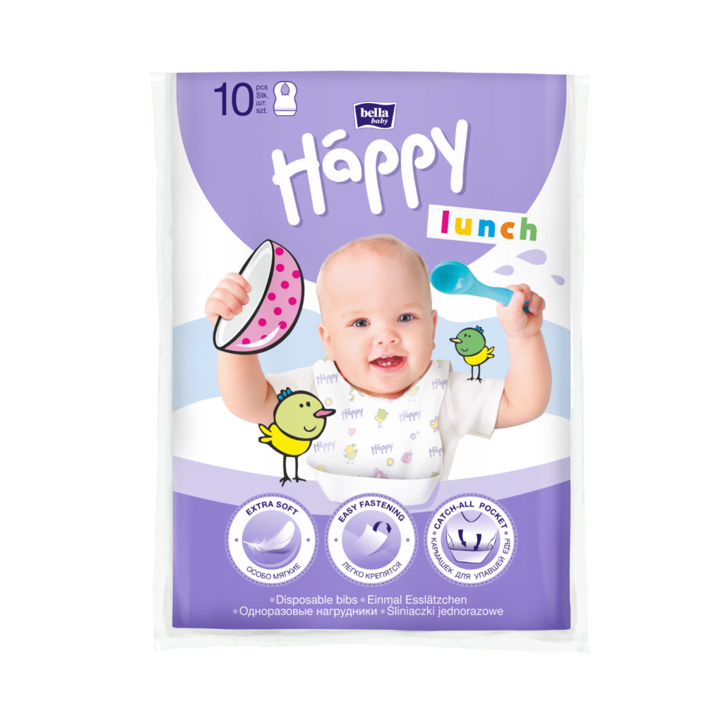 Bella Happy Лигавници за еднократна употреба с джоб х 10 бр