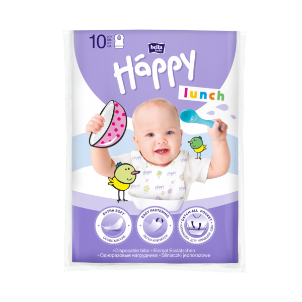 Bella Happy Лигавници за еднократна употреба с джоб х 10 бр