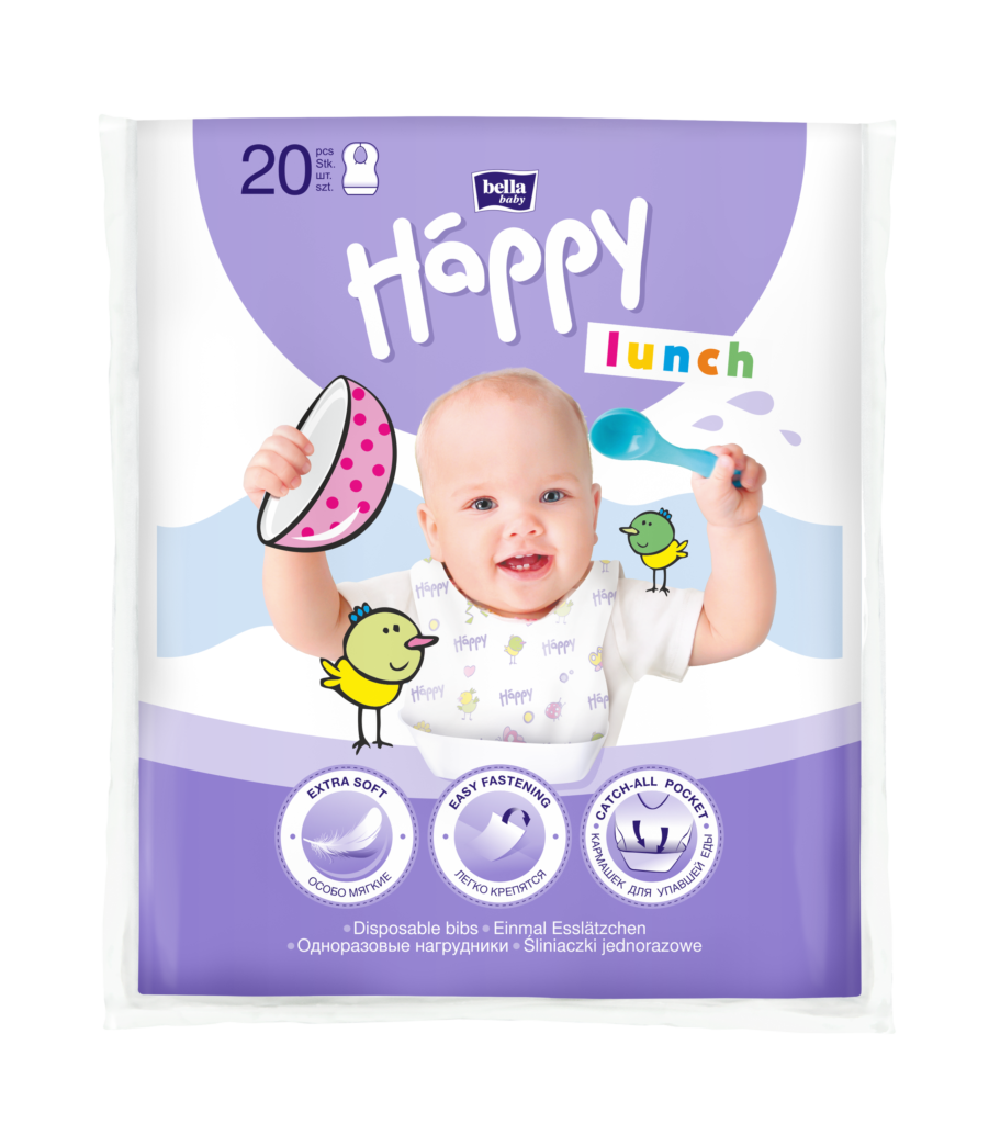 Bella Happy Лигавници за еднократна употреба с джоб х 20 бр