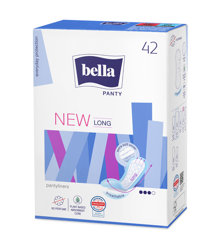 Bella Panty New Long удължени ежедневни превръзки 42 бр