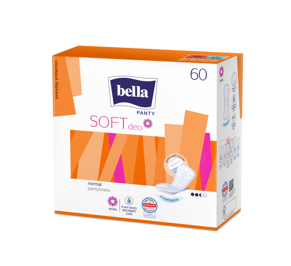 Bella Panty Soft Deo Fresh ежедневни превръзки 60 бр