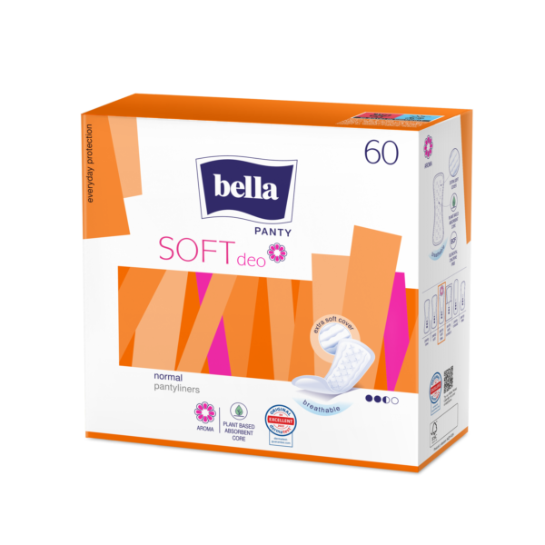 Bella Panty Soft Deo Fresh ежедневни превръзки 60 бр