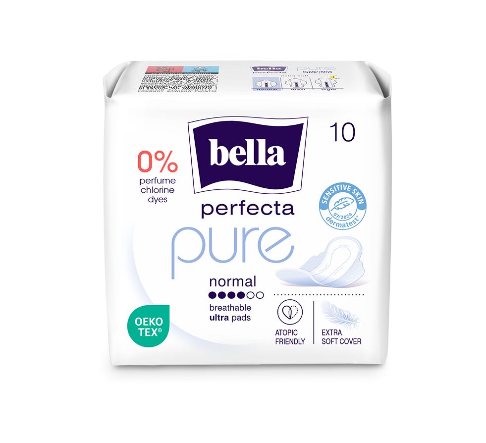 Bella Perfecta Pure Normal ултратънки дамски превръзки 10 бр
