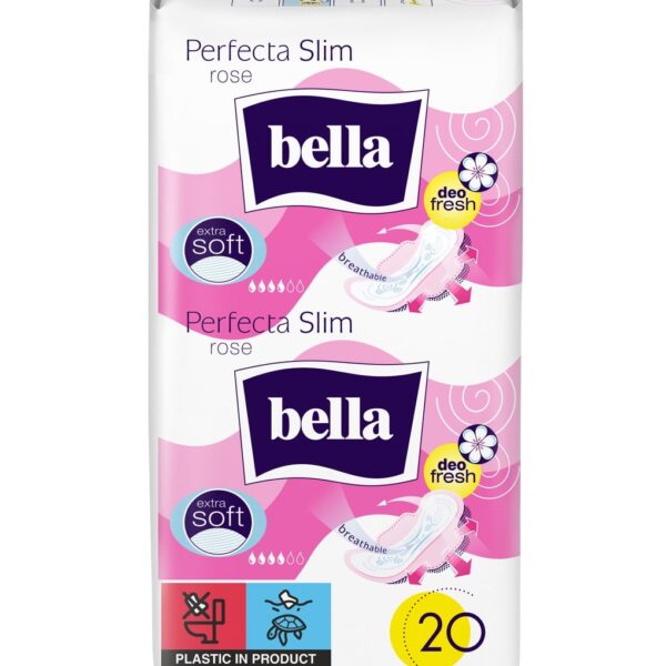Bella Perfecta Slim Rose Deo Fresh ултратънки дамски превръзки с крилца 20 бр