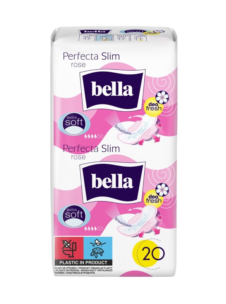 Bella Perfecta Slim Rose Deo Fresh ултратънки дамски превръзки с крилца 20 бр