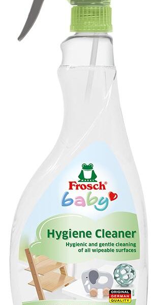 Frosch Baby хигиенен почистващ спрей за бебешки вещи 500 мл