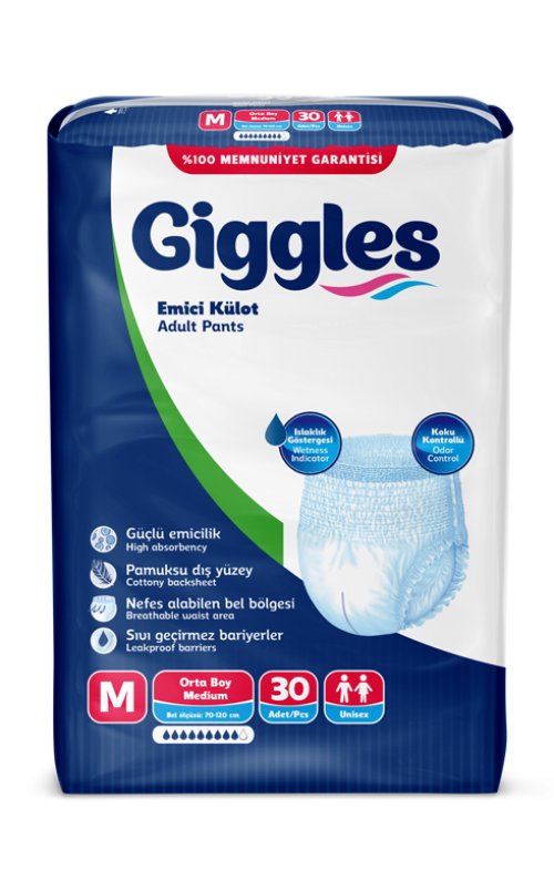 Giggles Нощни гащи за възрастни размер M х 30 броя
