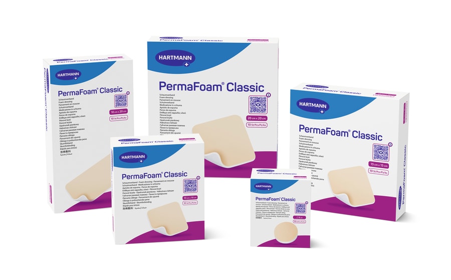 Hartmann PermaFoam Пенеста превръзка 20 × 20 см 1 бр
