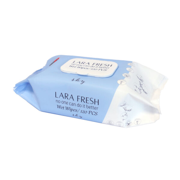 Lara Fresh Sky Мокри кърпи с капак х120 бр