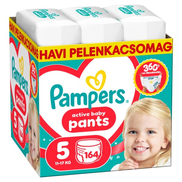 Пелени – гащички Pampers Active Baby Pants Размер 5 12–17 кг 192 бр DIY Box