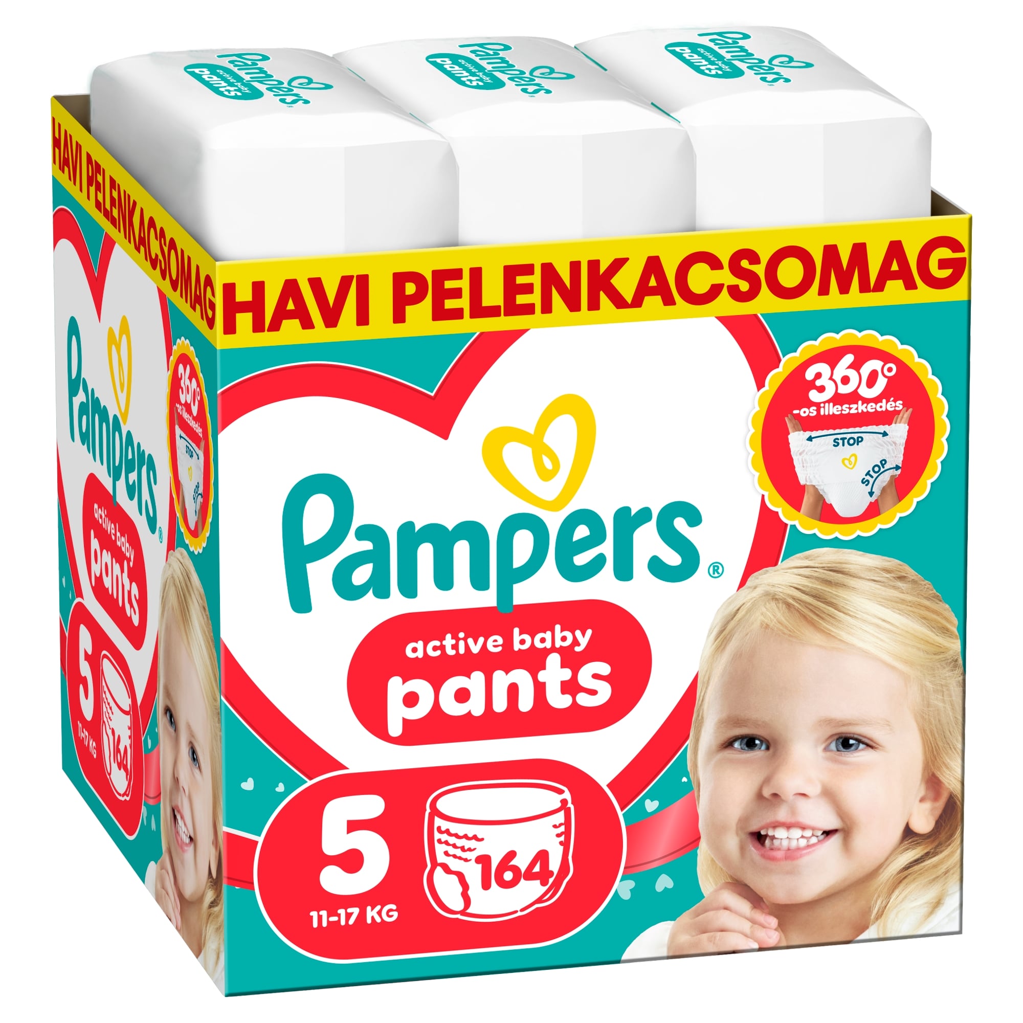 Пелени – гащички Pampers Active Baby Pants Размер 5 12–17 кг 192 бр DIY Box Пелени – гащички Pampers Active Baby Pants Размер 5 12–17 кг 192 бр DIY Box