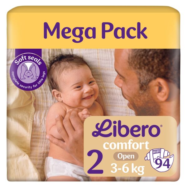 Пелени Libero Comfort Размер 2 3-6 кг 94 броя