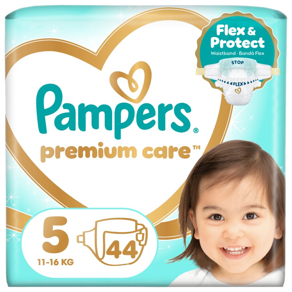 Пелени Pampers Premium Care Размер 5 11–16 кг 58 бр