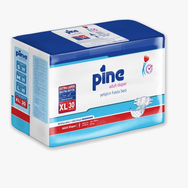 PINE пелени за възрастни с индикатор размер XL х30 броя