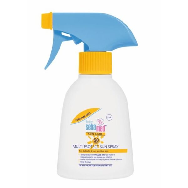 Sebamed Baby Слънцезащитен спрей SPF 50 без парфюм 200 мл