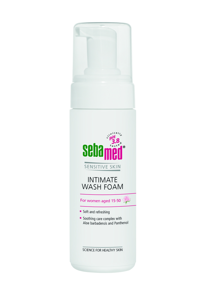 Sebamed Интимна душ пяна с pH 3,8 150 мл Sebamed Интимна душ пяна с pH 3,8 150 мл