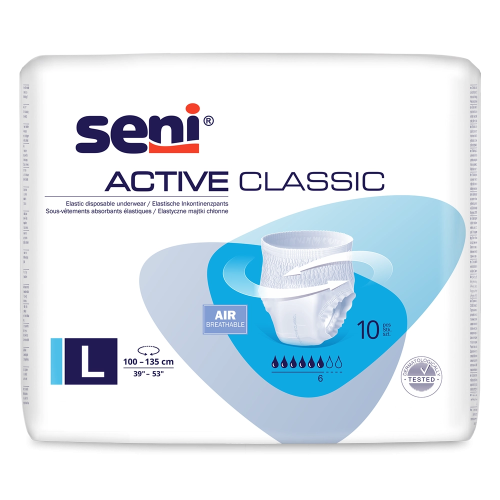 Seni Active Classic Гащи за възрастни размер XXL х 10 бр