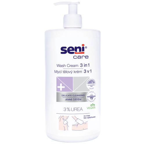 Seni Care Измивен крем за тяло 3 в 1 500 мл