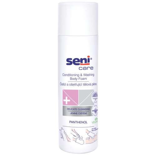 Seni Care Пяна за почистване и грижа за тялото 500 мл