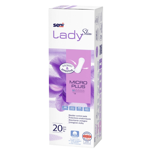 Seni Lady Slim Micro Plus урологични подложки за жени х 20 бр