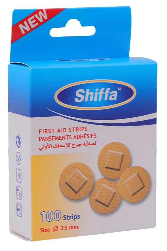 Shiffa Lab Кръгли лепенки телесен цвят 100 бр Shiffa Lab Кръгли лепенки телесен цвят 100 бр