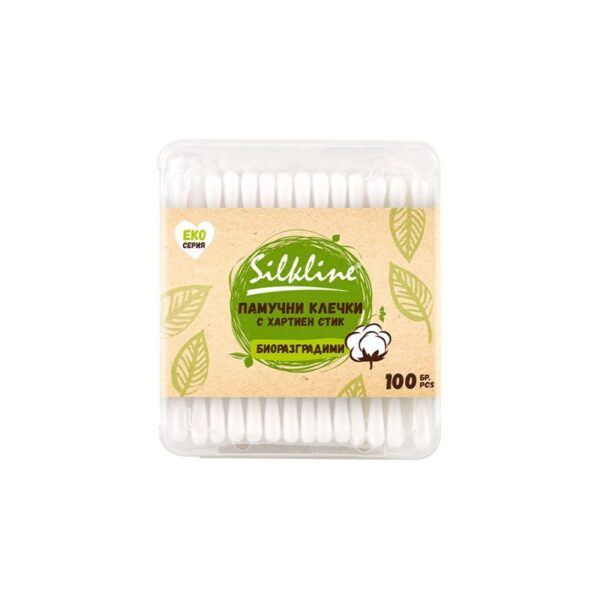 Silkline Клечки за уши Кутия 100 бр