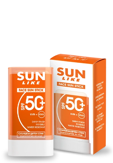 Sun Like Слънцезащитен стик за лице SPF50+ 20 г