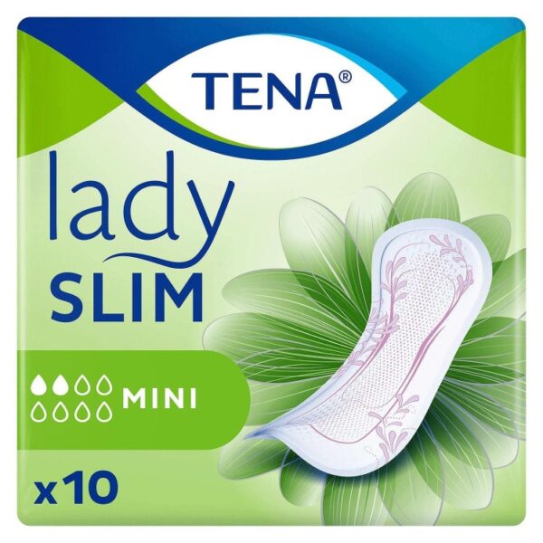 Tena Lady Slim Mini дамски урологични превръзки х10 броя