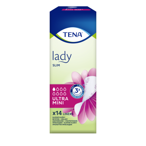 Tena Lady Slim Ultra Mini дамски урологични превръзки х14 броя
