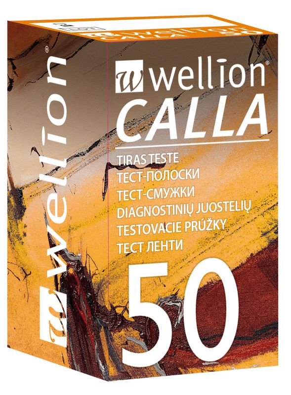 Wellion CALLA тест ленти за кръвна захар