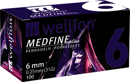 Wellion MEDFINE plus игли за инсулинови писалки 6 мм